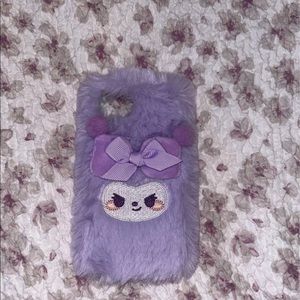 kuromi plush iphone 13 case